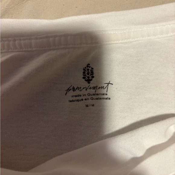 FP Movement by Free People White inspire tee - Picture 3 of 4